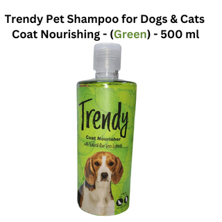 Trendy Pet Shampoo Coat Nourishing - (Green) - 500 ml Trendy Pet Shampoo Coat Nourishing - (Green) - 500 ml