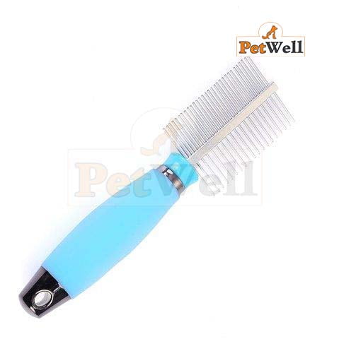 Petwell COMB GELHANDLE DOUBLE